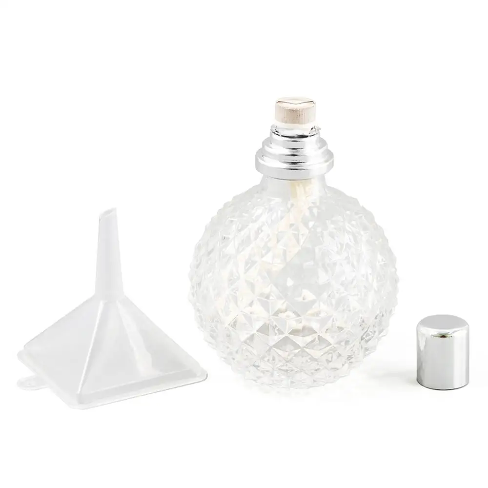 100ml White Catalytic fragrance lamp Pineapple Fragrance Diffuser Aromatherapy Oil Tan glass bottle Lamp Kit lampara catalitica