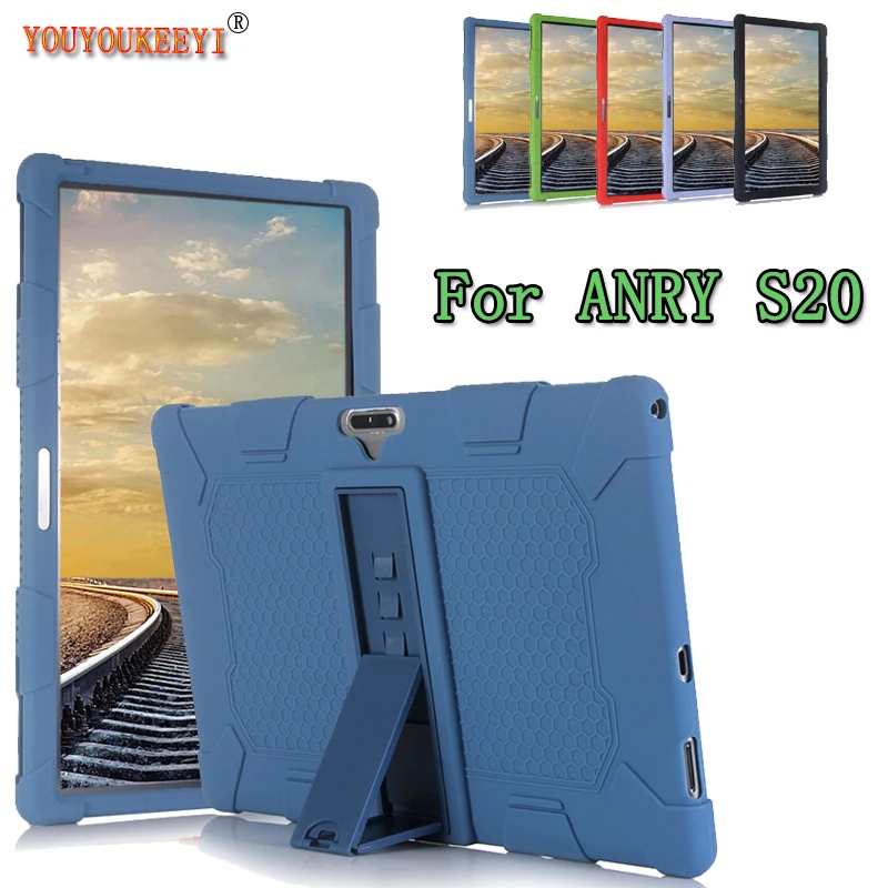 Silicone Case for ANRY S20 11.6inch tablet pc Comes with stand function anti-fall protection cover for ANRY S21 + Stylus as gift