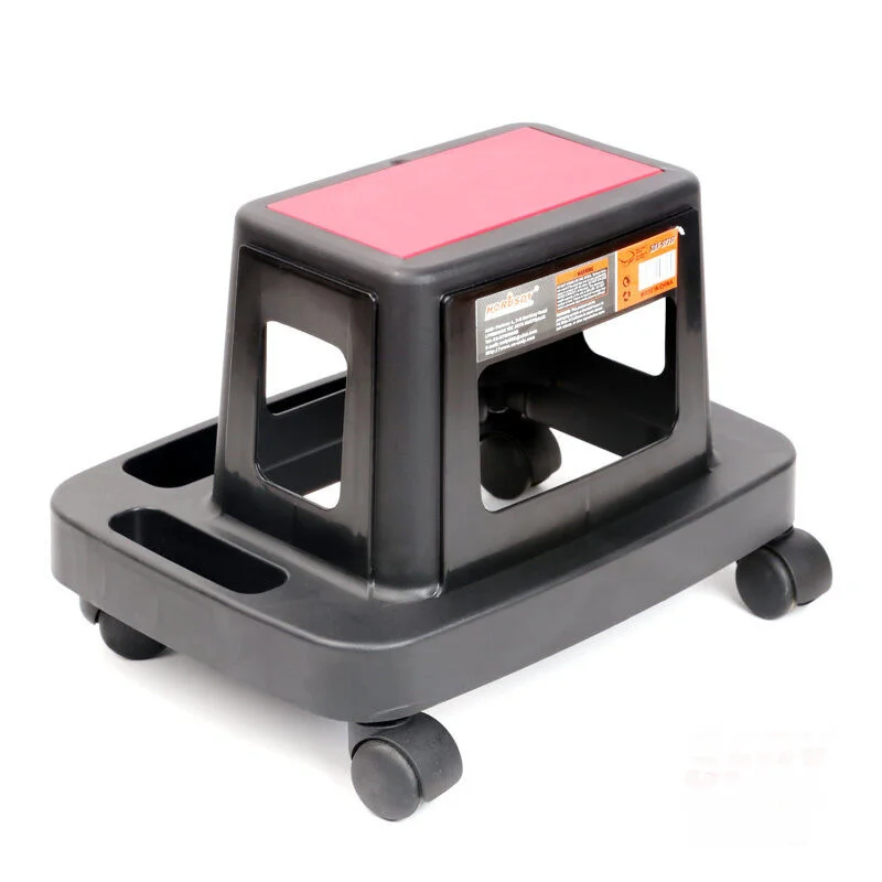 

MACTANT Universal Auto Repairing Seat With Four Wheel Scooter General Mobile Lay Repair Stool Have Tools Storage Function
