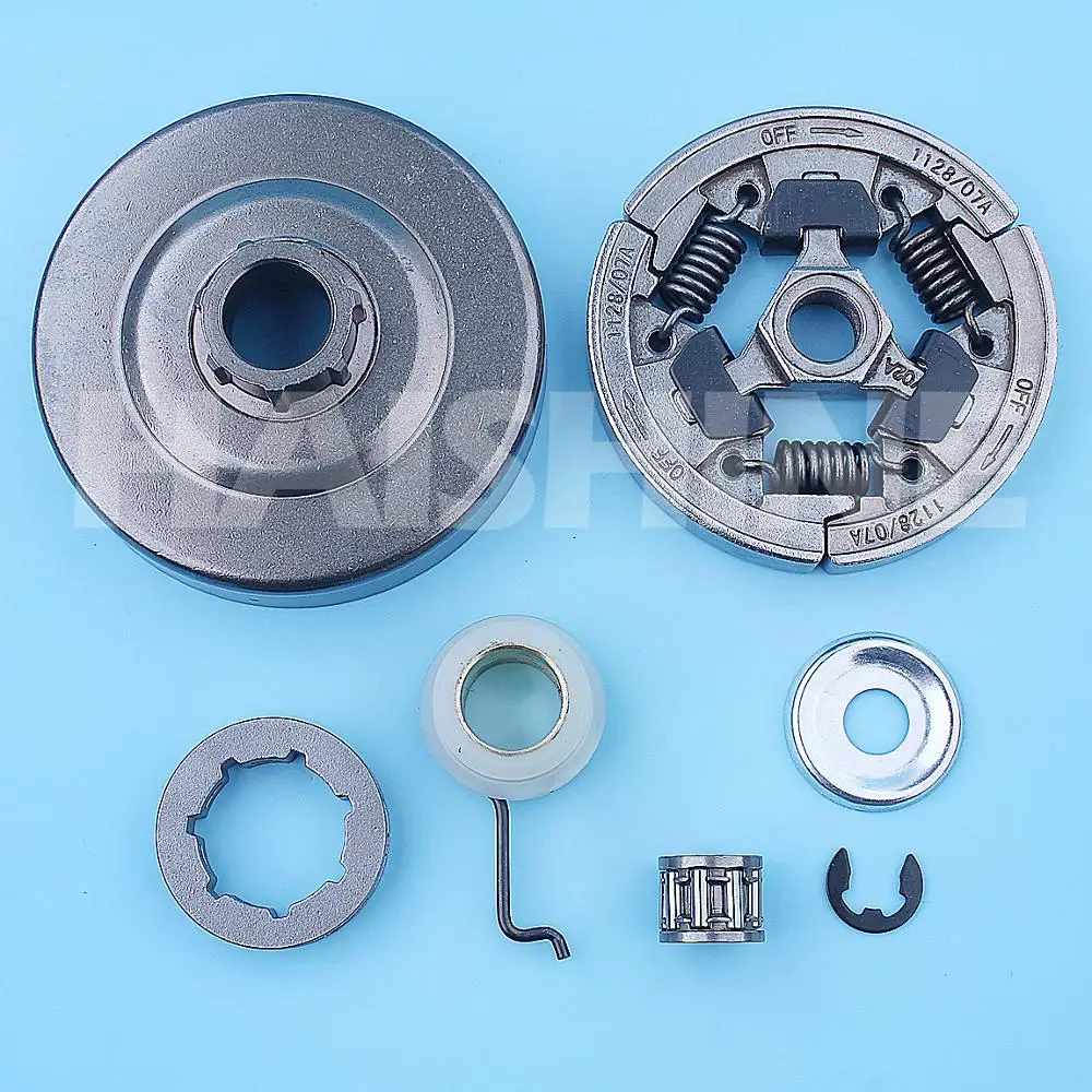 Kit de Tambor de Embreagem Roda Dentada para Stihl Ms340 Ms360 034 036 Engrenagem Arruela Agulha Peça de Reposição
