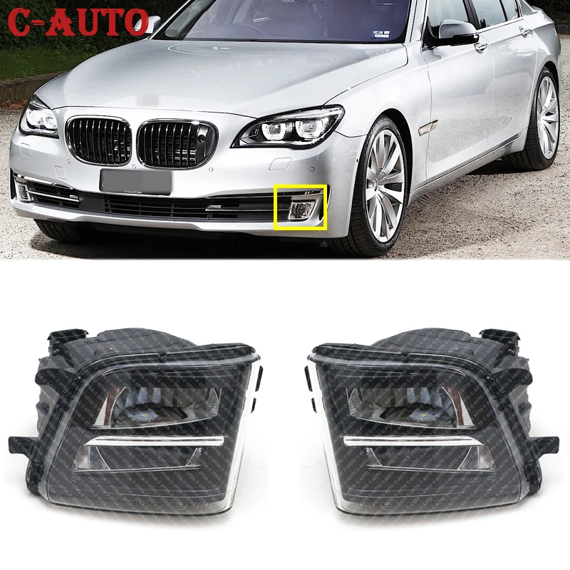 

Car Front Bumper Fog light For BMW 7 Series F01 F02 F03 2011 2012 2013 2014 2015 63177311287 63177311288 Front Fog Lamp Assembly