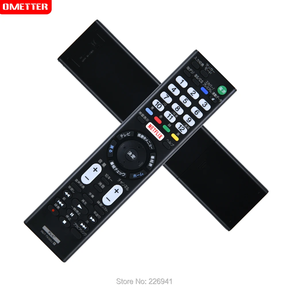 NEW FOR Sony RMT-TX100J TX102J TX301J Compatible TV Remote Control No Setting Required Sony BRAVIA LCD TV Bravia LCD TV