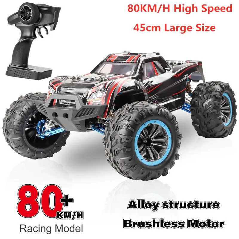 

80KM/H High Speed Big Sale RC Racing Car 80KM/H Brushless Motor Shock Absorber RC Desert Drifting Car Off Load Climbing Vehical