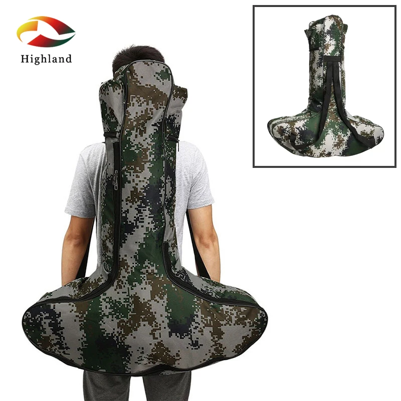 

Camouflage Bow Bag Portable Hunting Archery Crossbow Bow Bag Lightweight Bow Bag Well-padded Crossbow Outdoor T-Type Bow Case