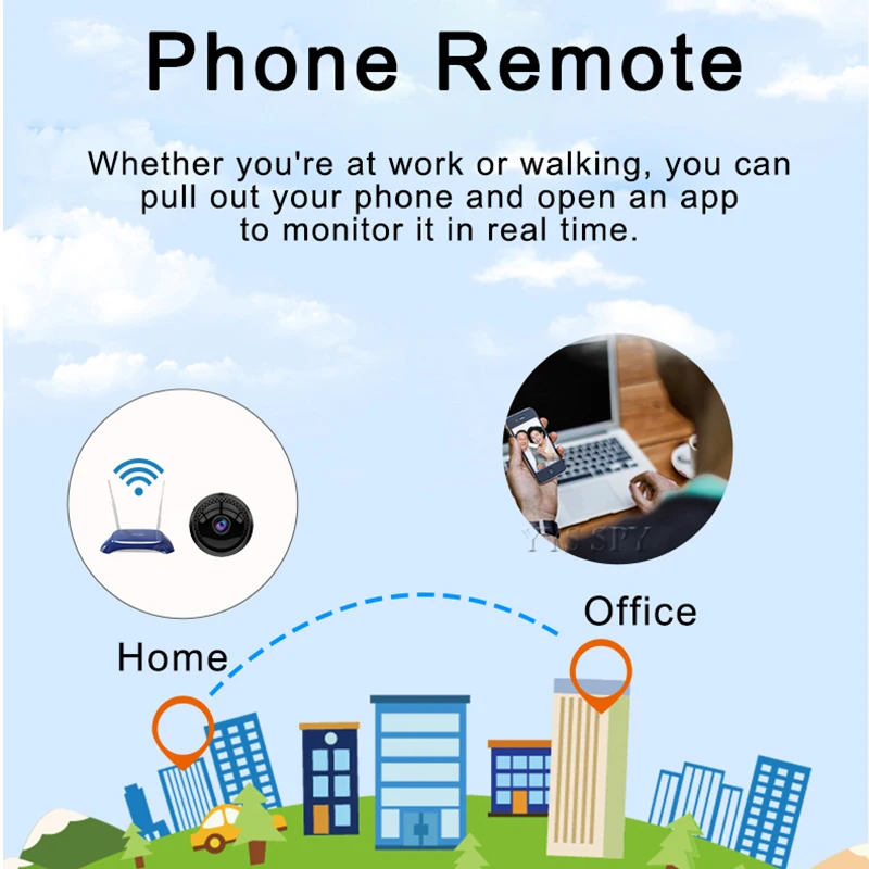 Wifi Mini Camera Smart Home Video Kamera Security Protection IP Cam Remote Night Vision Motion Sensor Magnetic Body Microcamera