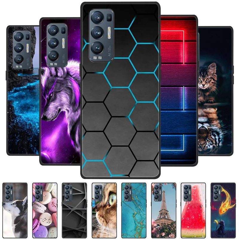 For OPPO Find X3 Neo Case Fashion Soft Silicon Back Cover For OPPO Find X3 Neo 5G 6.55'' Phone Cases Fin X3 X 3 X3Neo CPH2207