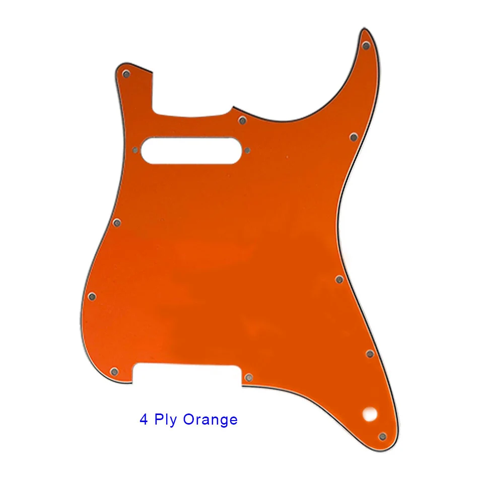 Xin Yue Pickguard per chitarra personalizzato-per USA Fd Strat 72 \'11 foro per vite St un singolo Pickup sulla piastra antigraffio del collo