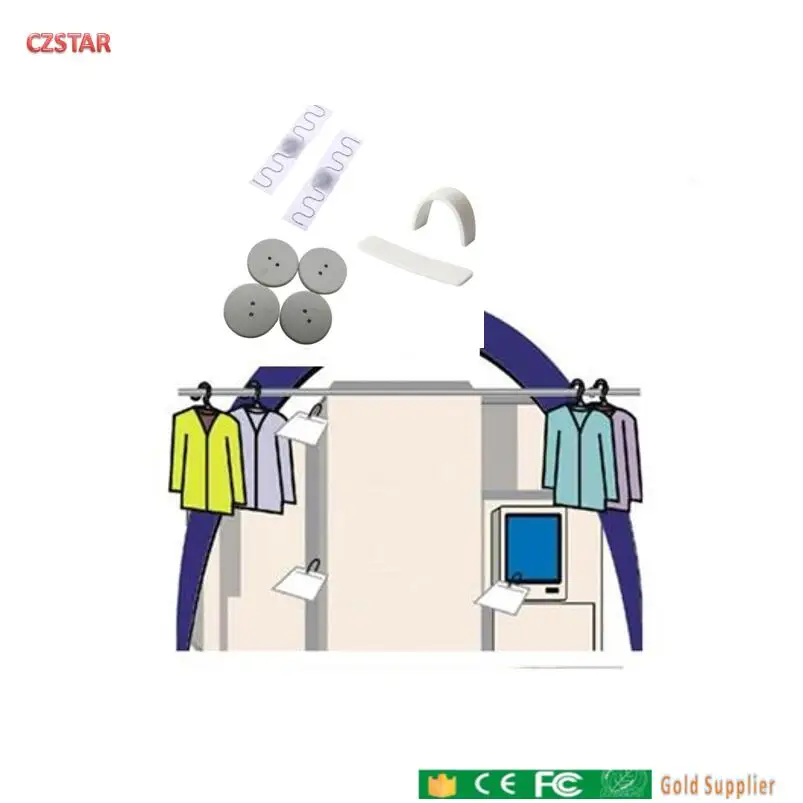 30pcs free ship Reusable Waterproof Textile Silicone Washable RFID Laundry Tag For Cloth Garment Tracking Hotel Towel Management