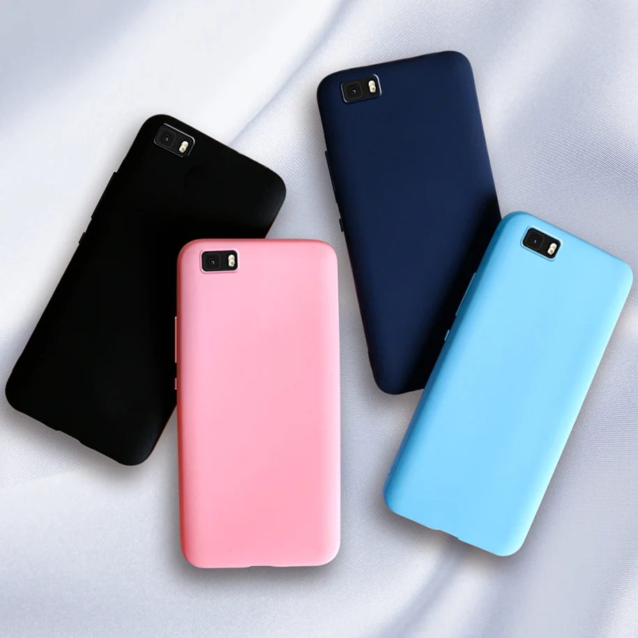 For Huawei P8 Lite Case Cover Huawei P8 Lite P8Lite 2015 Matte Covers Fundas Silicone Case For Huawei P8 Lite ALE-L21 5.0