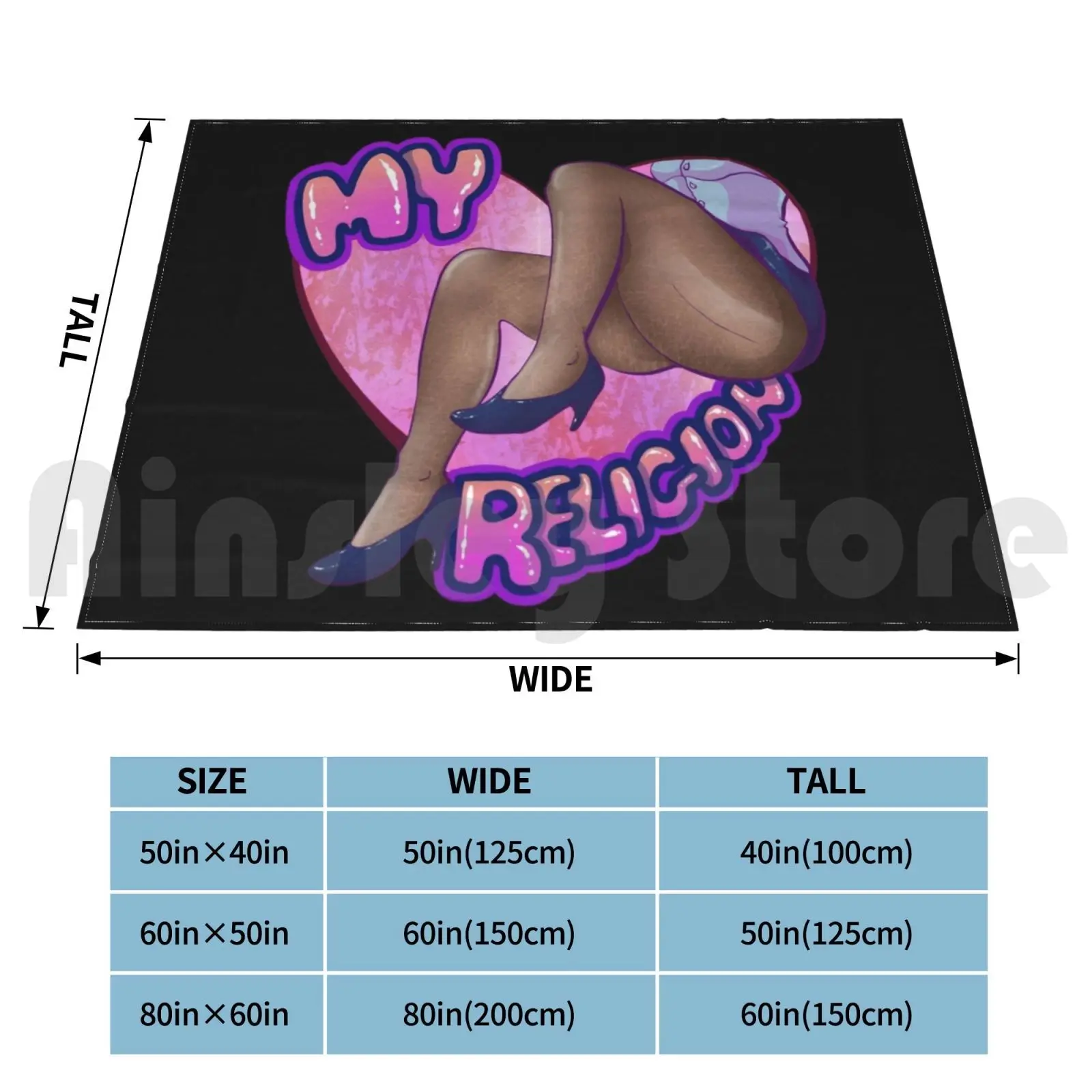 Religion Tights Blanket Fashion Custom Business Attire Highheels High Heels Waifu Sexy Ecchi Religion Heart Love