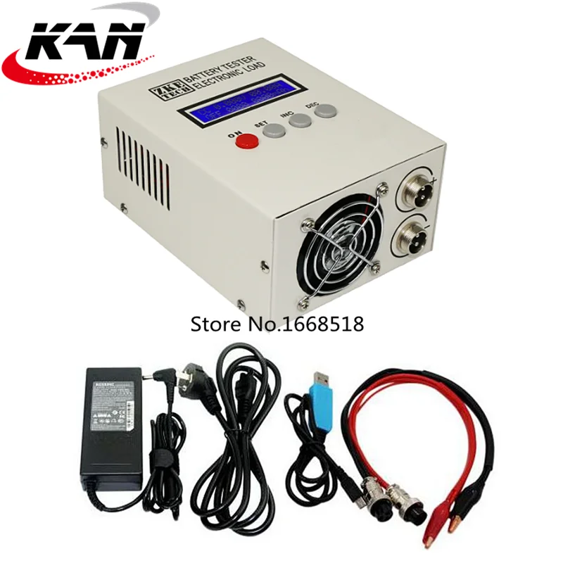 

EBC-A20 Battery Tester 30V 20A 85W Lithium Lead-acid Batteries Capacity Test 5A Charge 20A Discharge Support PC Software Control