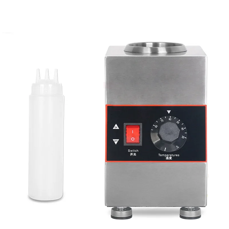 Komercyjny podgrzewacz do czekolady podgrzewacz do sosów elektryczny dżem owocowy ze stali nierdzewnej utrzymujący ciepło maszyna do podgrzewania sera