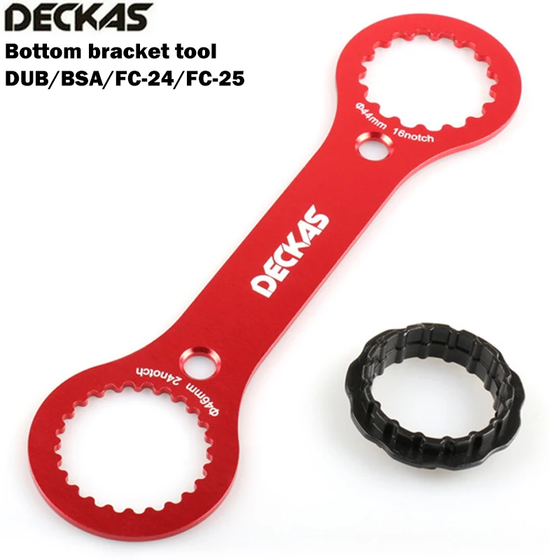 DECKAS 4 in 1 Bottom Bracket Wrench Tool Bike BB Repair Wrench for SRAM DUB BSA / FC-25 / FC-24 DUB-BSA Tool Bicycle Repair Tool