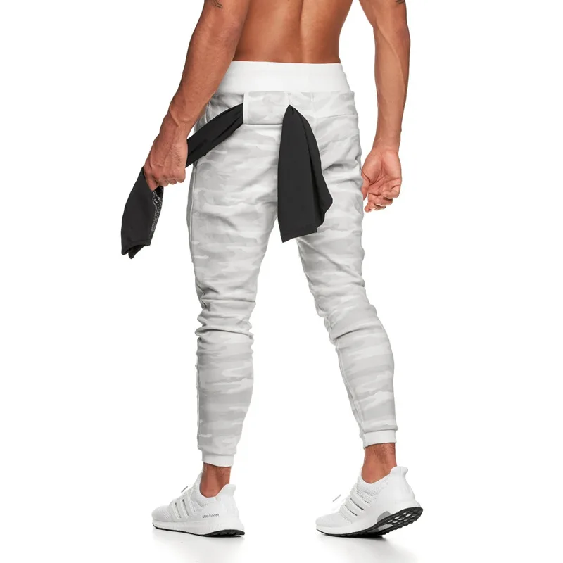 Pantaloni da jogging ad asciugatura rapida mimetici pantaloni sportivi da uomo pantaloni sportivi da Bodybuilding pantaloni da palestra pantaloni da