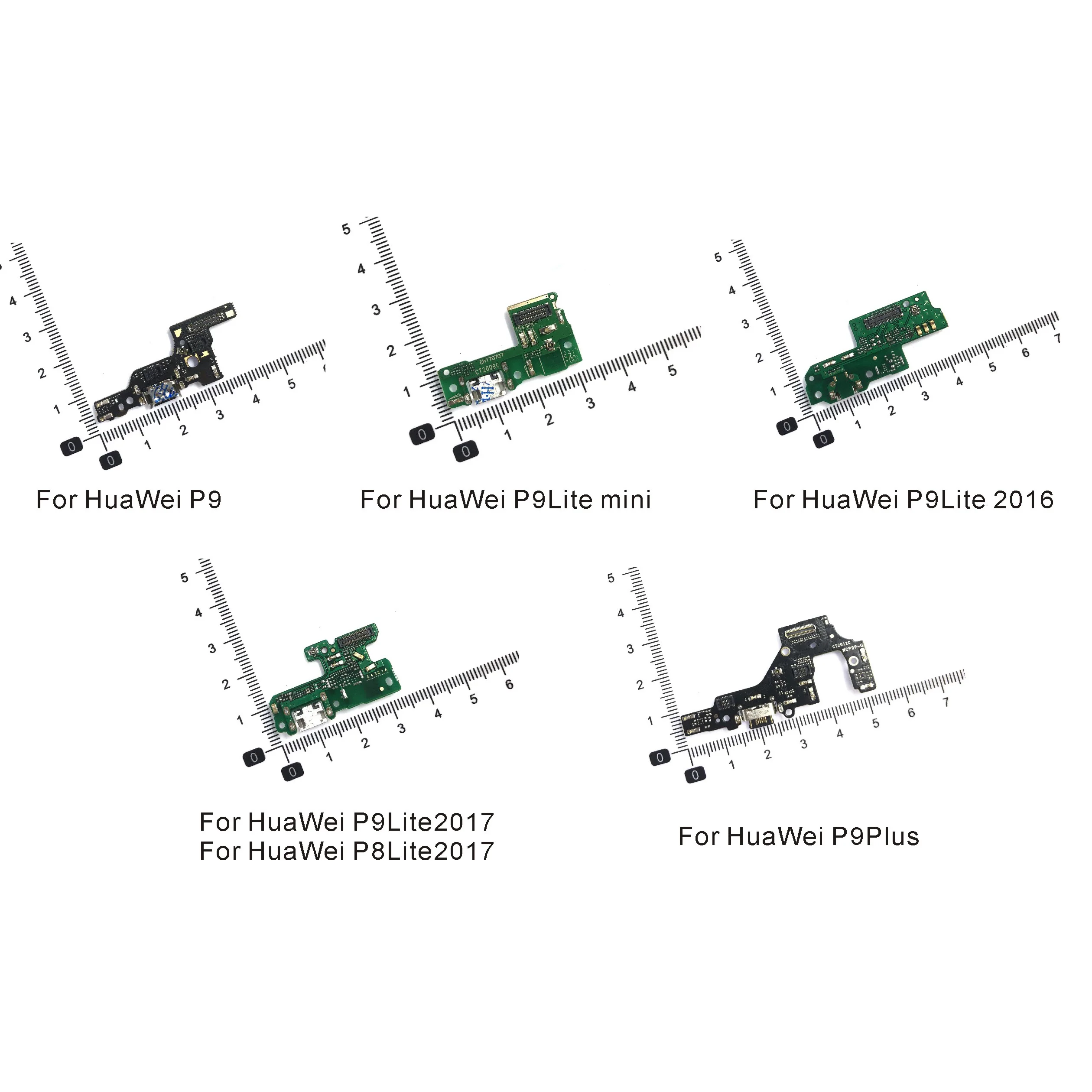 

USB Charging Dock Port, Socket Jack Connector, Charge Board, Flex Cable for Huawei P9, P9Plus, P9Lite, Mini, P9Lite