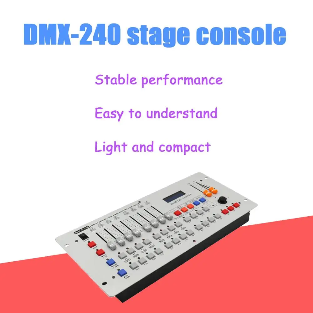 

DMX512 Stage Lights Signal Amplifier Splitter With Photoelectric isolation 8 Way DMX Distributor 8 Channel DMX Distributor