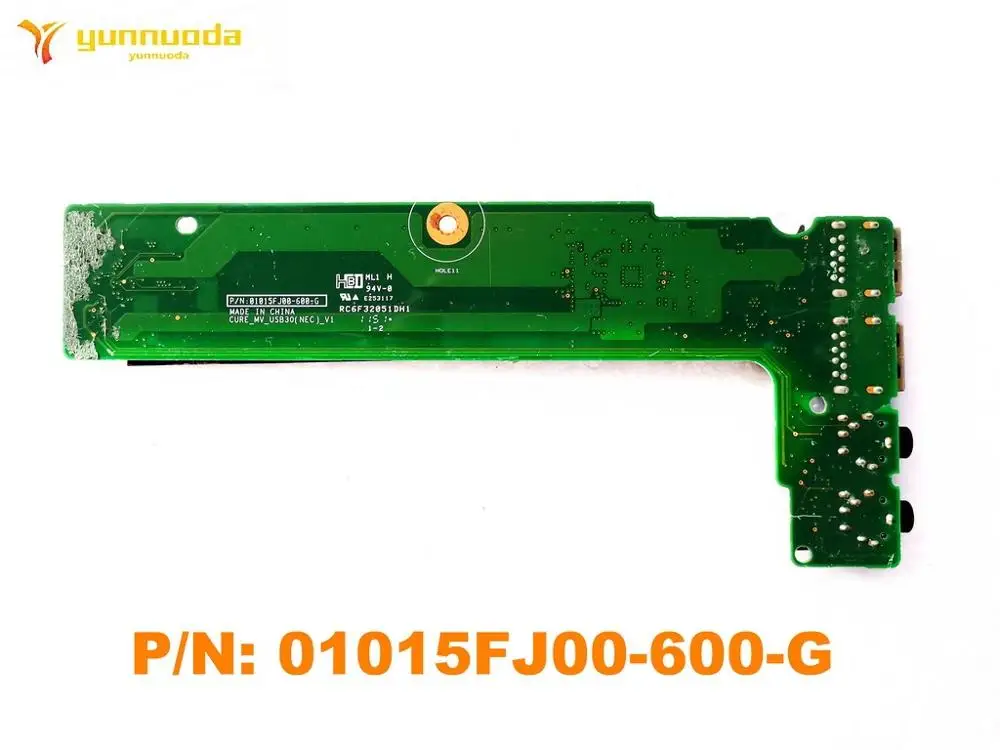 PN 01015FJ00-600-G  For  Hp 10030YE00-600-G 01015FJ00 Notebook Audio Jack USB  board tested good