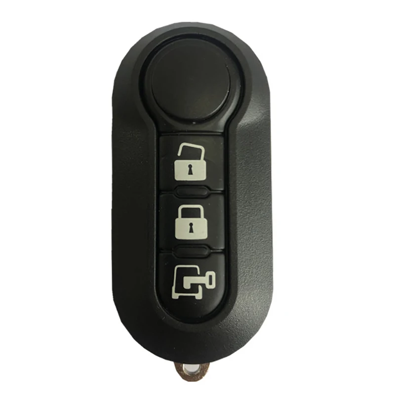 CN017015 Aftermarket 3 Button Flip Key Remote Frequency 434MHz PCF7946 Chip FCCID LTQF12AM433TX For Fiat 500 2012-2017