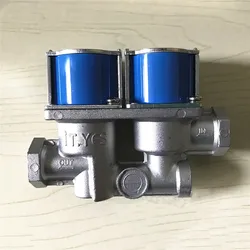 Universal Solenoid Valve for Gas Oven Repair Parts Double Solenoid Valve 24V for Gas Oven Repair Parts