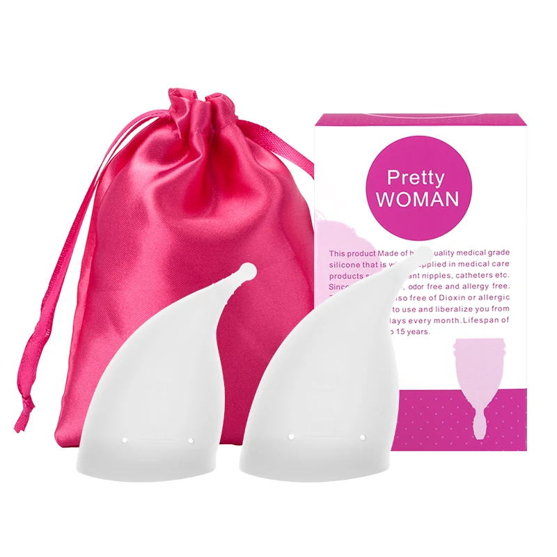 

Medical Silicone Menstrual Cup Sterilizer Menstrual Cup Set Copa Menstrual Lady Women Period Menstrual Cup Feminine Hygiene