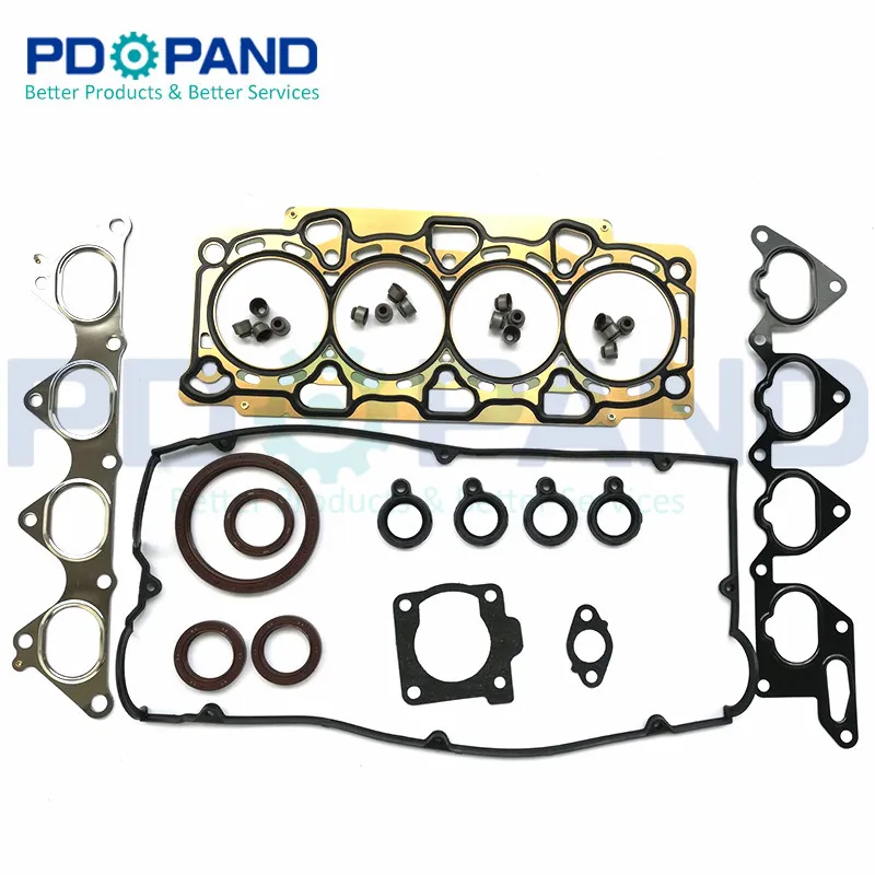 4G93 Engine Overhaul Rebuilding Gasket Kit MD974394 for Mitsubishi Carisma DA/Colt MK IV CA-A 1.8 MSX/GT 16V  DA2A CA5A 1834cc