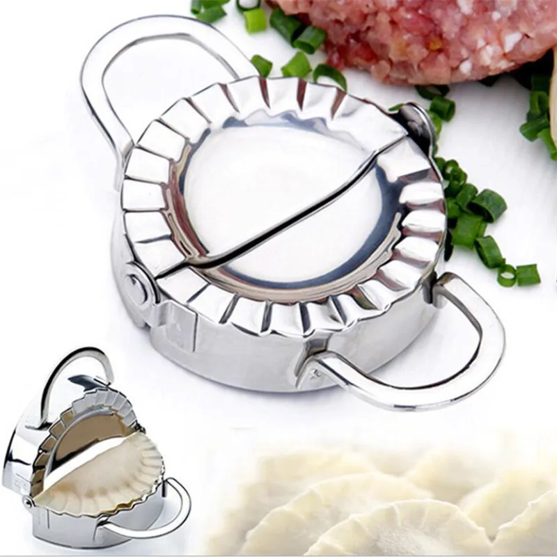 Easy DIY Dumpling Mold Dumpling Wrapper Cutter Making Machine Cooking Pastry Tool Kitchen Tools Dumpling Jiaozi Maker Device