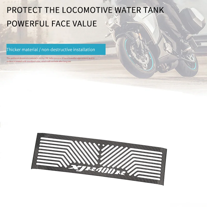 Motorcycle Radiator For YAMAHA XJR400 1993-2010 High Quality Honeycomb Hole Type Guard Grille Water Tank Net Cover