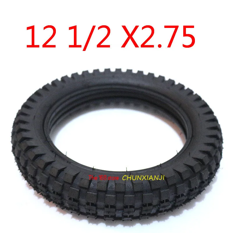 

Size 12 1/2 X 2.75 Tyre 12.5 *2.75 Tire or Inner Tube for 49cc Motorcycle Mini Dirt Bike MX350 MX400 Scooter High Quality
