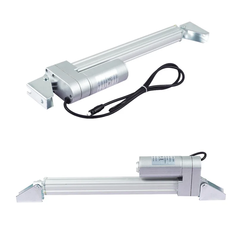 ไฟฟ้า Push Rod 1500N สูง Thrust และเสียงต่ำ12V DC มอเตอร์เกรดอุตสาหกรรม220V Telescopic Push rod Lifter