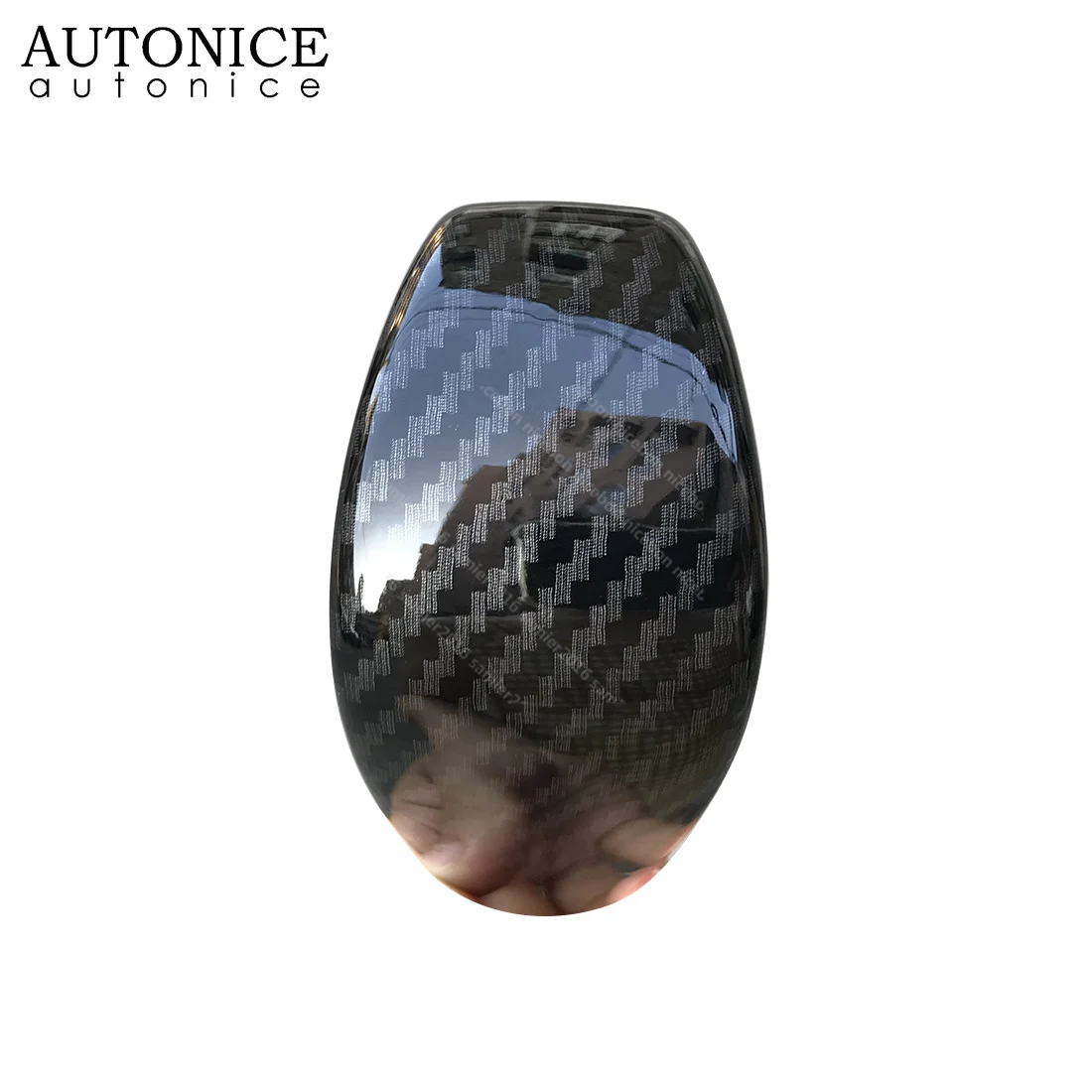 Fit for Mazda BT-50 BT50 2012 2013 2014 2015 2016 2017 2018 2019 2020 AT Carbon Fiber Color Gear Shift Knob Decorator Cover