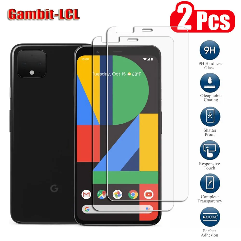 9H HD Original Protective Tempered Glass For Google Pixel 4 XL Pixel4 4XL XL4 Pixel4XL G020P, G020 Screen Protector Cover Film