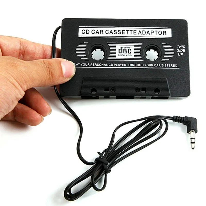 3.5mm AUX Car Audio Cassette Tape Adapter Transmitters for MP3 for iPod CD MD iPhone