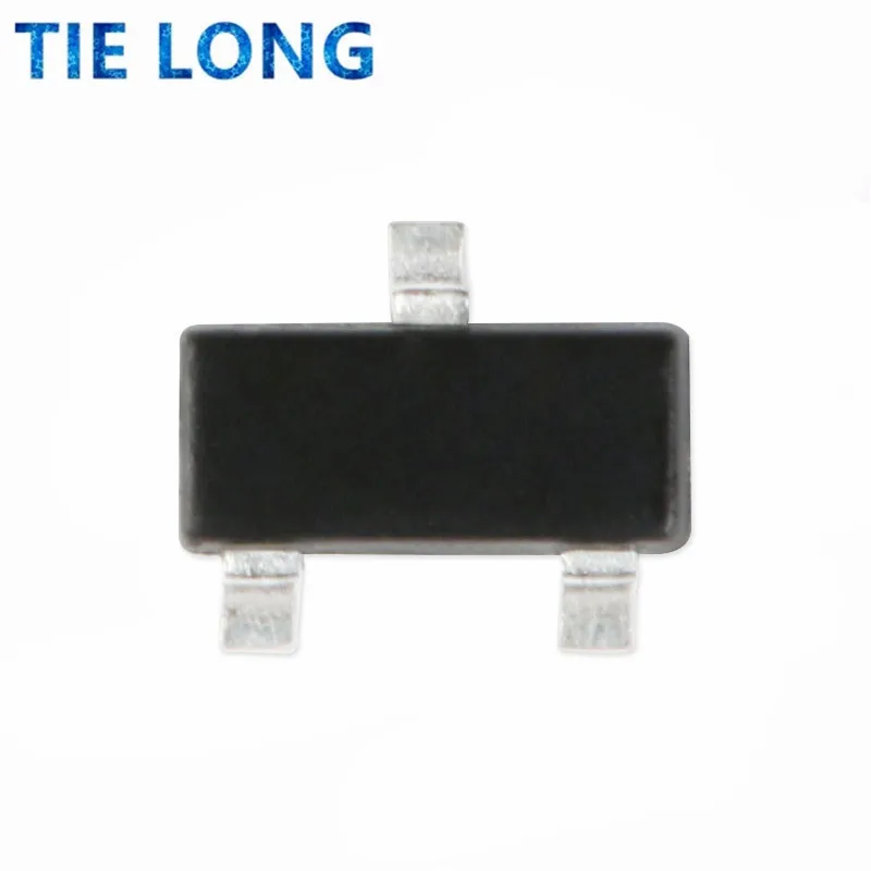 100 pz BC807-40 SOT23 BC817 SOT 817-40 SOT-23 PNP transistor per uso generico nuovo e originale