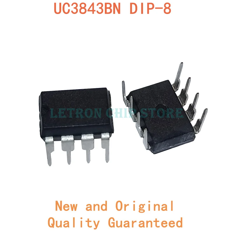 10PCS UC3843AN DIP8 UC3843BN 3843AN DIP 3843 UC3843 UC3843A UC3843B 3843BN DIP-8 new and original IC Chipset