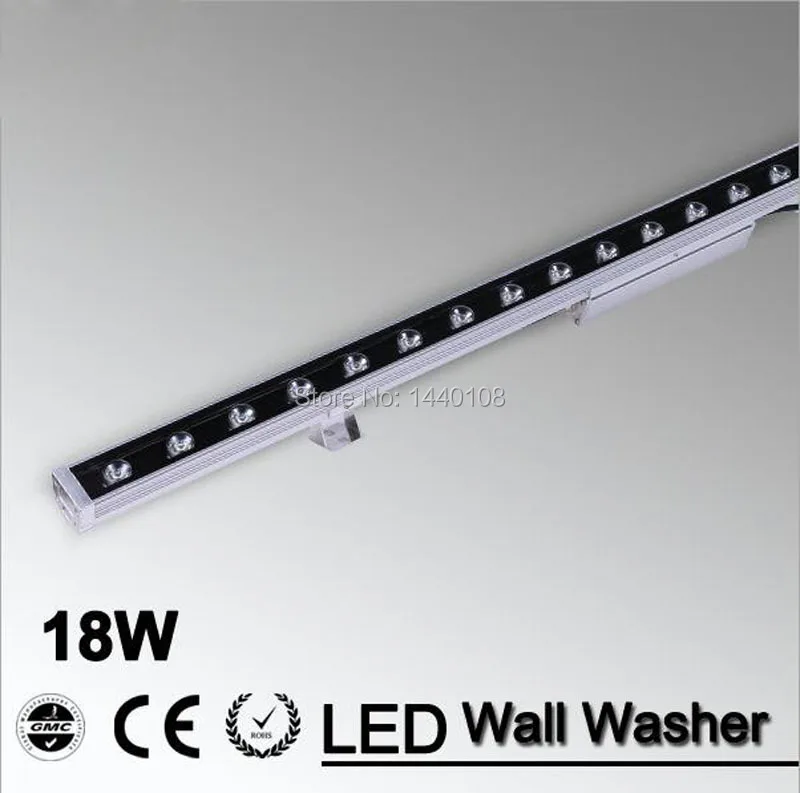 

10pcs/lot Fedex DHL square flood outdoor 18W LED Wall Washer landscape light wash Lamp 110v 120v 220v 230v 240v