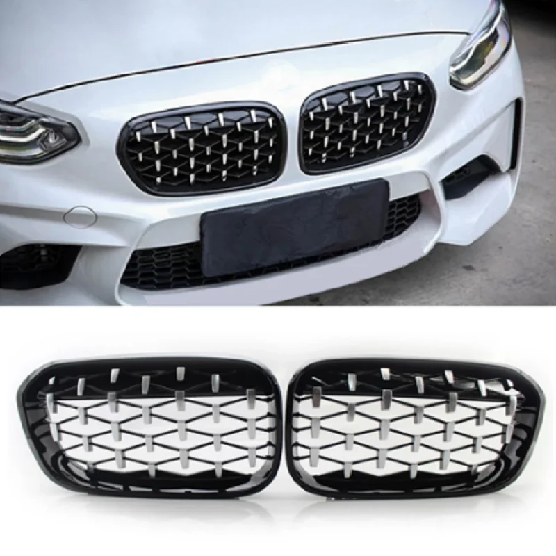 

Car Bumper Diamond Star Grill Front Kidney Grille For BMW 1/2/3/4/5 Series E87 E90 E92 E93 F20 F21 F30 F34 F45