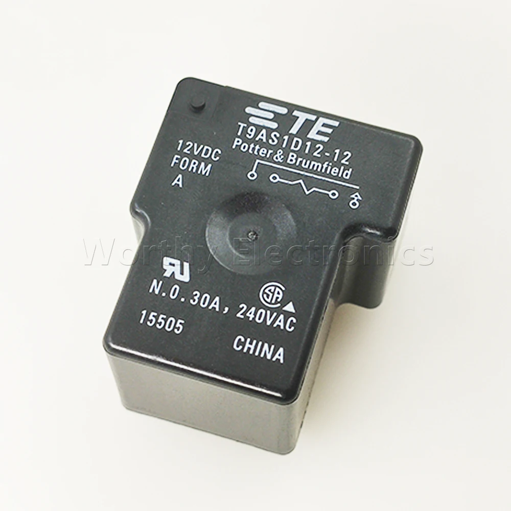 Free shipping  10pcs/lot   T9AS1D12-12 30A 12VDC 4-pin relay DIP4