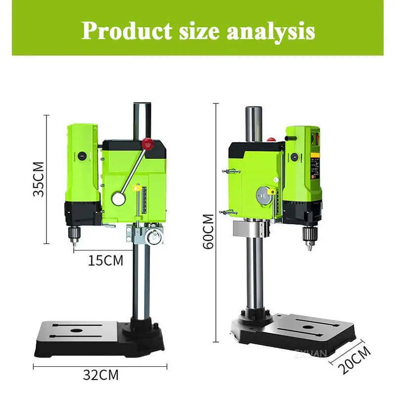 Vertical Drilling And Milling Machine High-speed Drilling Machine Micro Milling Machine Multifunctional Beads Precision Grinder