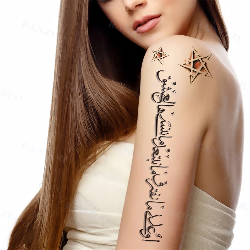 3d transfer tattoos women temporary tattoos human body Art tattoos fake tattoos Stickers Sexy Tattoo Neck Tattoo Chest Stickers