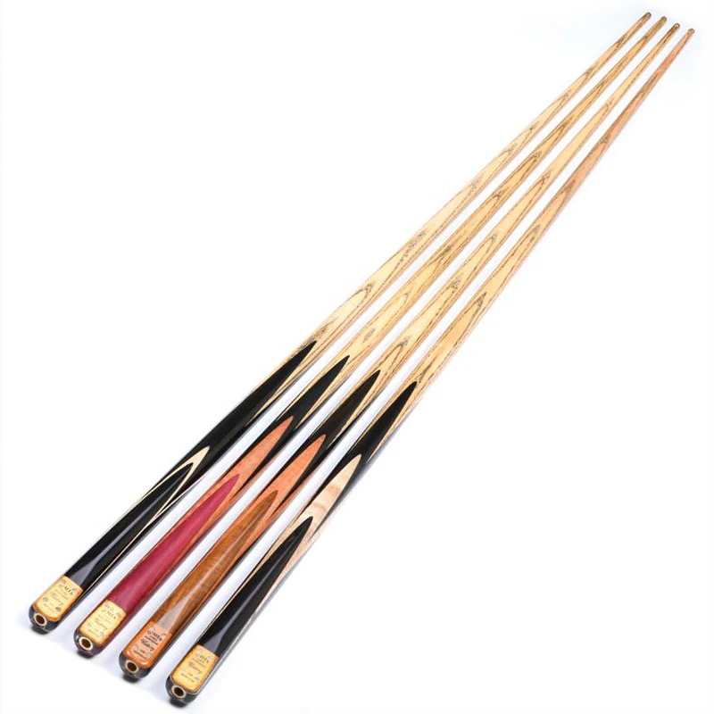 Omin Taco Victory Series 3/4 Snooker Cue 9.8mm Tip Ash Wood Shaft Brass Joint Solid Wood Butt With Extension Billiards Stick Cue