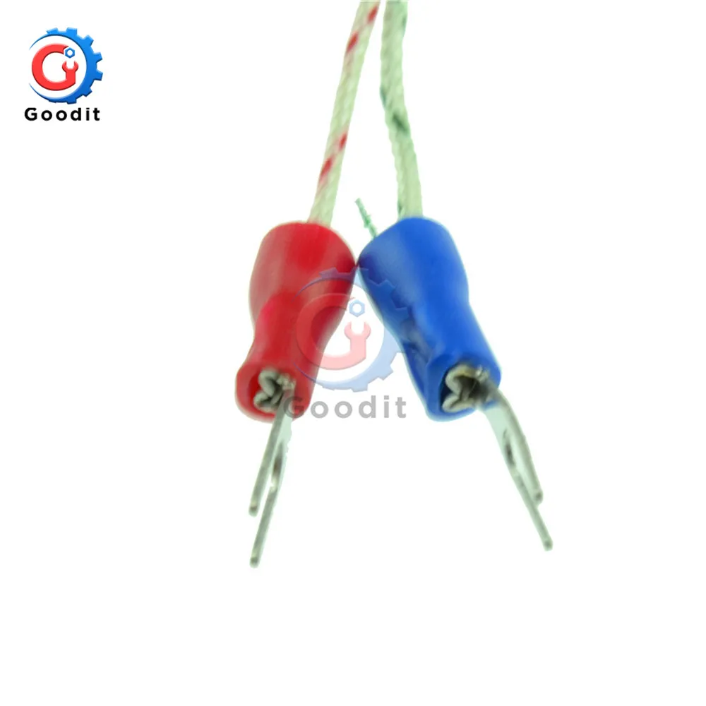 1M 3.3ft K Type Thermocouple Control Temperature Sensor 0-800C 6mm Thread Thermometer Temperature Probe Cable Controller