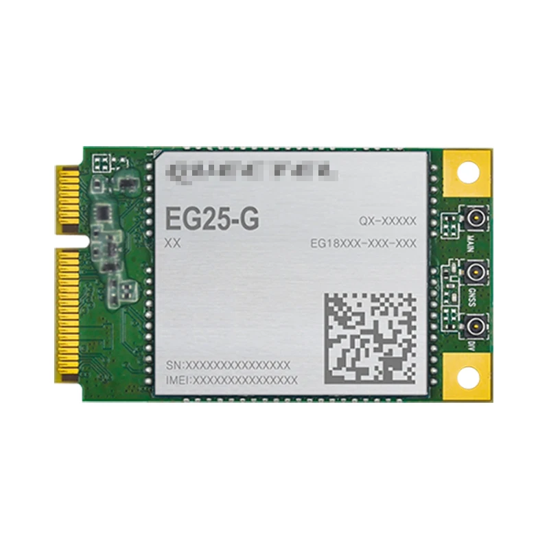 Moduł Quectel EG25-G Mini Pcie CAT4 dla zespołu globalnego z gniazdem karty SIM 4G FDD-LTE/TDD-LTD B1/B2/B3/B4/B5/B7/B8/B12/B13/B18/B19