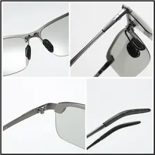 Vintage Photochromic Polarized Sunglasses for Men #6