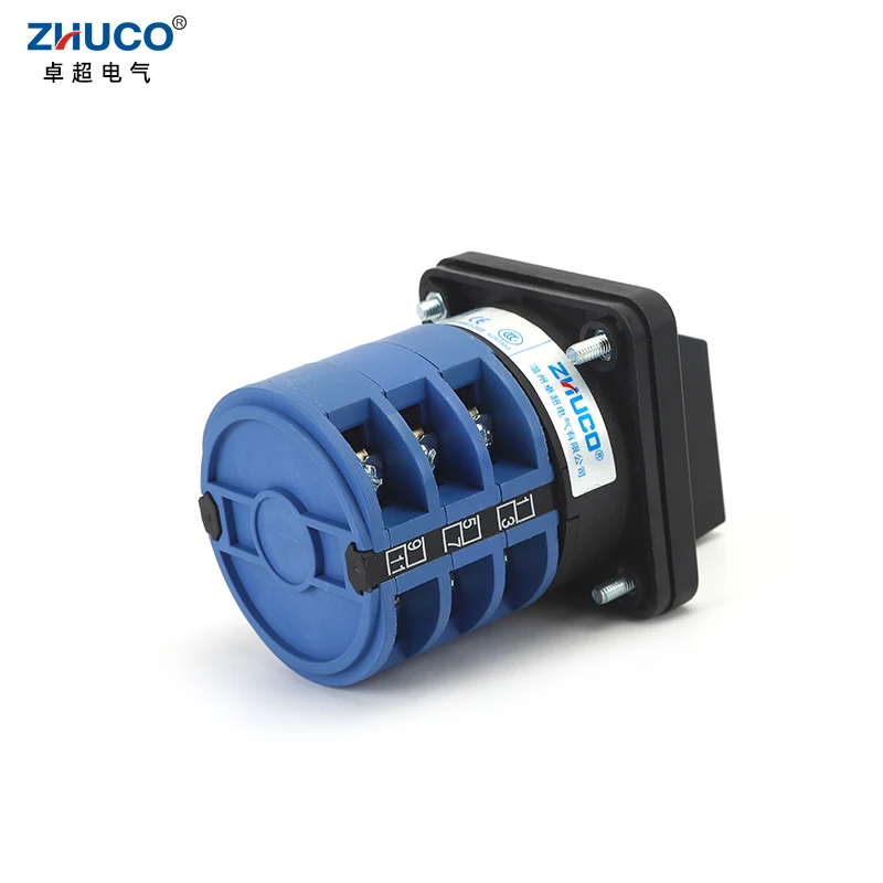 ZHUCO SZW26/LW26-32 32A On-Off-On  3 Position 1-4 Phase 1-0-2 Cam Automatic Changeover Switch D101.1 D202.2 D303.3 D404.4 240V