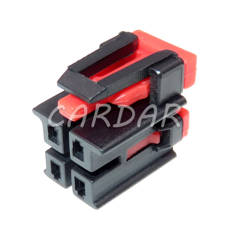 1 Set 4 Pin Auto Modification Accessories Plastic Housing Electric Wire Harness Socket AC Assembly For Automobile