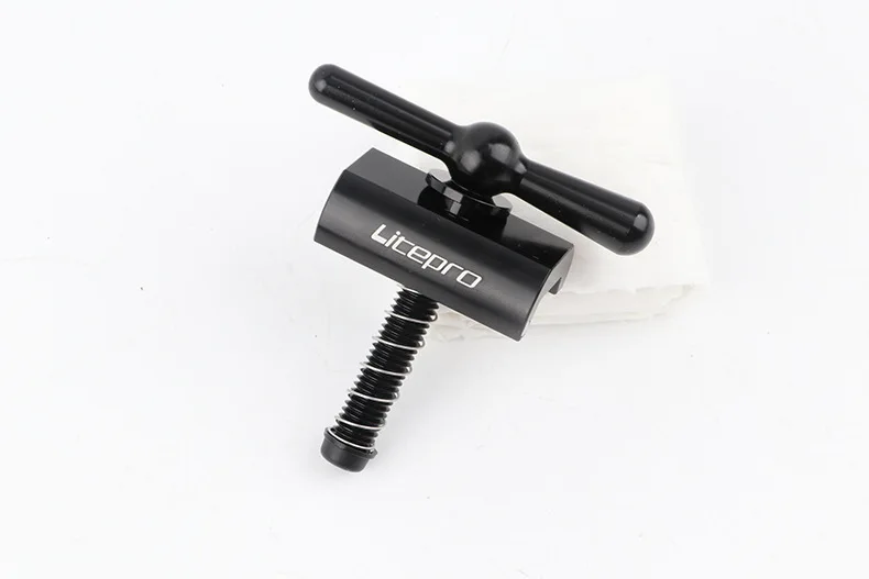 Litepro Folding Fahrrad Wasserhahn Lenker Griff Faltbare C Schnalle Fahrrad Teile Zubehör Für Brompton – Detail 10