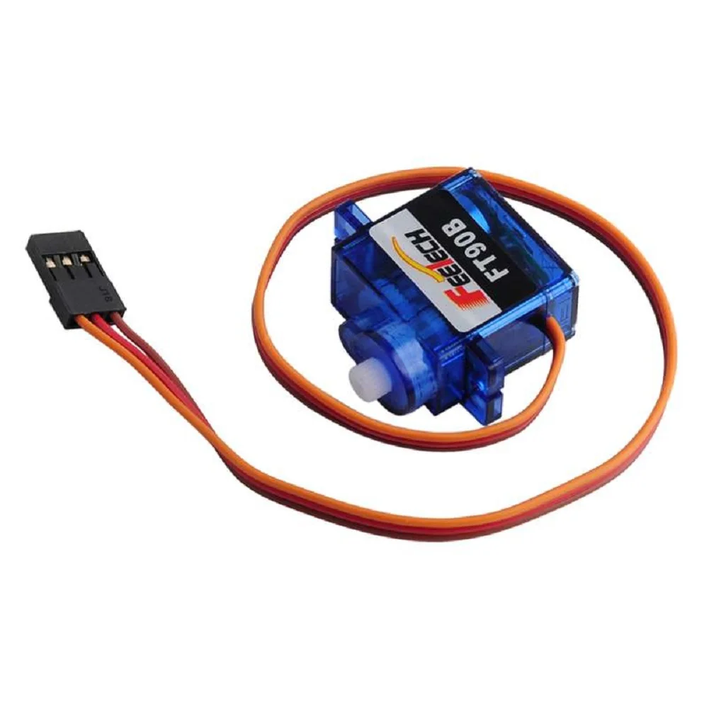 10 pz Feetech FT90B 9g digitale Micro RC servomotore 180 gradi 3-6V POM denti di plastica per Robot 3v Servo