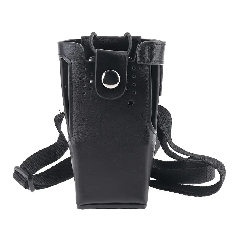 

Leather Case Holder Storage Bag Pouch for Motorola Radio GP328/338 PRO5150 HT750 Walkie Talkie Accessories