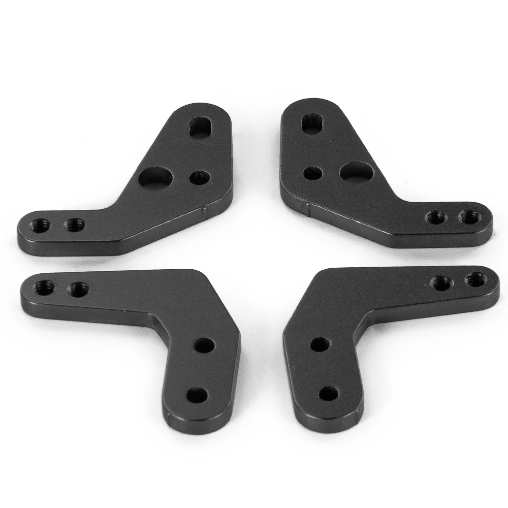 AXSPEED 4PCS Metal Shock Absorber Mount Suspension Extension Shock Tower for Axial SCX10 II 90046 1/10 RC Crawler Car Parts