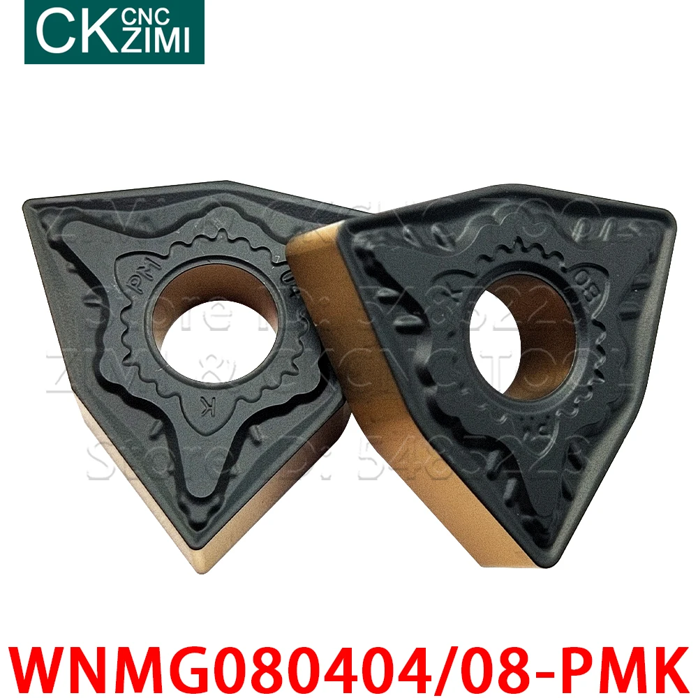 Inserts en carbure WNMG080404-PMK WNMG080408-PMK ZMC25 outils de tournage externe CNC outils de tournage de coupe WNMG outils de tour pour l'acier